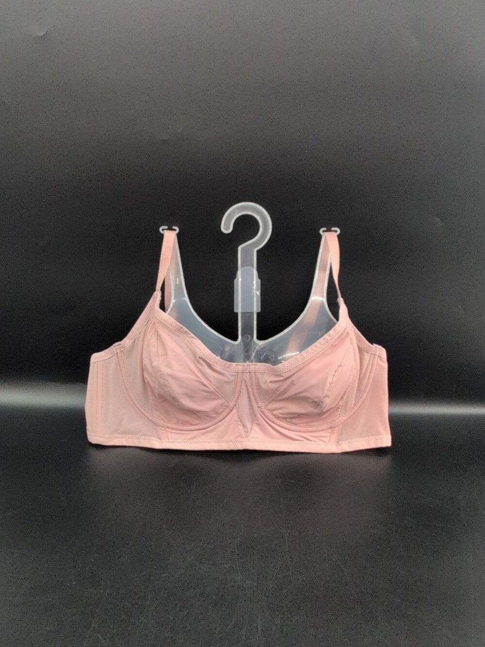Adore Me Maddeyy Unlined Underwire Comfort Demi Bra 38C Woodrose